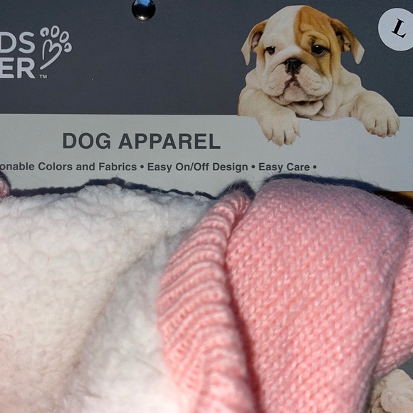 Brand New Friends Forever Hooded Dog Sweater - Picture 4 of 5